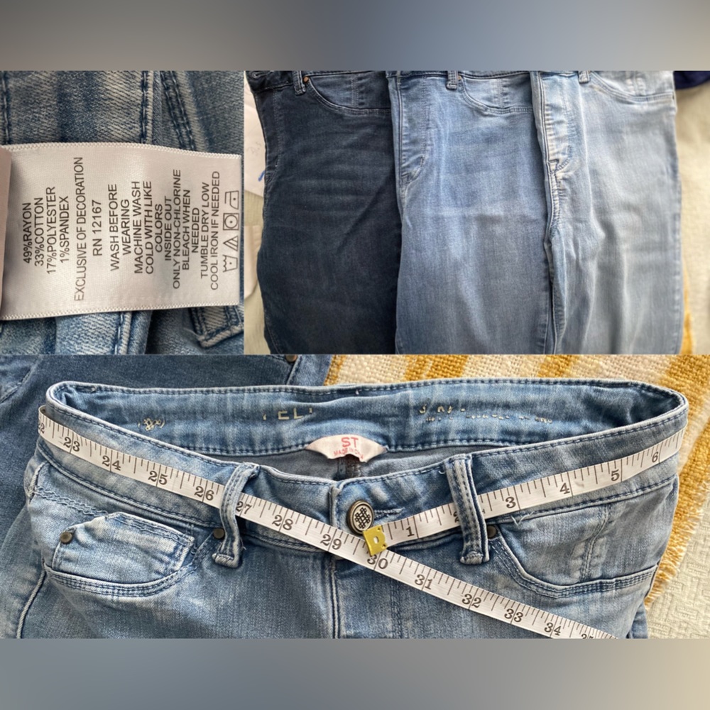 Laurie Felt Denim (signature super-stretchy and extra soft)